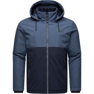 Ragwear Funkčná bunda 'Roens'  tmavomodrá / modrá melírovaná