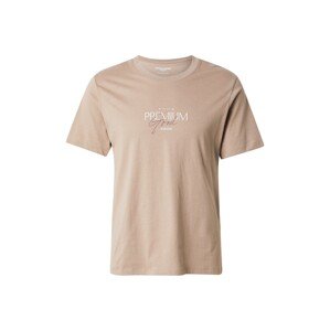 Jack & Jones Premium Tričko 'JPRBLAHAROLD'  farba ťavej srsti