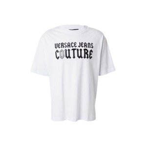 Versace Jeans Couture Tričko  čierna / biela