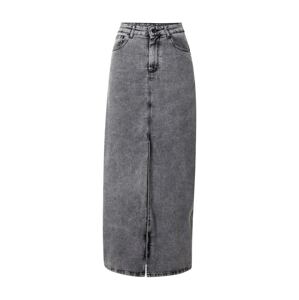 10Days Sukňa  sivý denim
