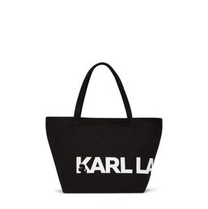 Karl Lagerfeld Shopper 'ESSENTIAL'  čierna / biela