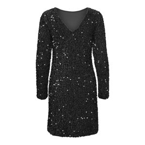 VERO MODA Kokteilové šaty 'Bella'  čierna