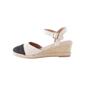 Next Espadrilky 'Forever Comfort'  nebielená / čierna