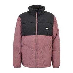 QUIKSILVER Športová bunda 'MISSION SOLI'  námornícka modrá / svetlofialová / biela
