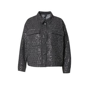 PIECES Curve Prechodná bunda 'PCROBERTA'  sivý denim
