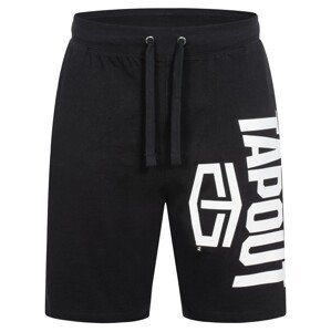 Tapout Športové nohavice  čierna / biela