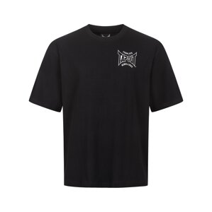 Tapout Tričko 'B3Li3Ve'  čierna / biela