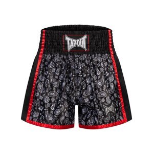 Tapout Športové nohavice 'Camino'  ohnivo červená / čierna / biela