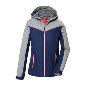 KILLTEC Outdoorová bunda 'KOS 238'  tmavomodrá / sivá