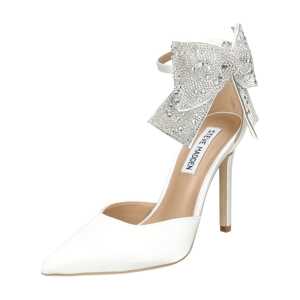 STEVE MADDEN Lodičky 'Deville'  strieborná / biela