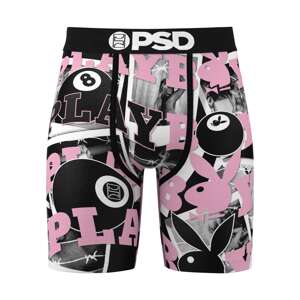 PSD Boxerky  sivá / eozín / čierna / šedobiela
