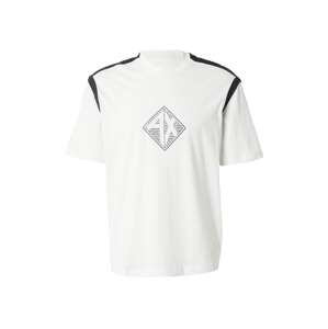 ARMANI EXCHANGE Tričko  námornícka modrá / čierna / šedobiela