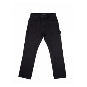 2Y Studios Rifľové kapsáče 'Haldor'  čierny denim