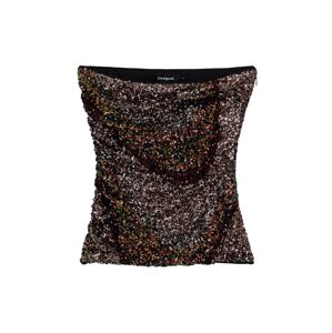 Desigual Top  brokátová / zmiešané farby