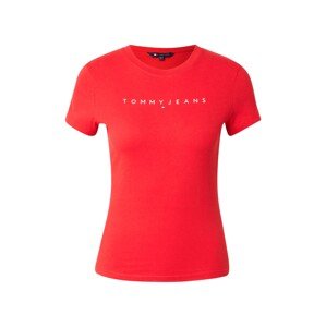 Tommy Jeans Curve Tričko  námornícka modrá / červená / biela