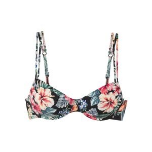 LASCANA Bikinový top  zmiešané farby / čierna