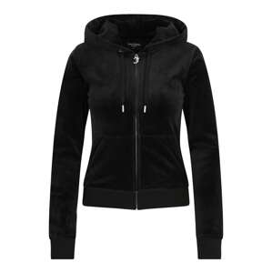 Juicy Couture Tall Tepláková bunda 'ROBERTSON'  čierna