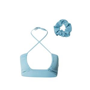Calvin Klein Swimwear Bikinový top  svetlomodrá
