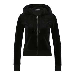 Juicy Couture Petite Tepláková bunda 'ROBERTSON'  čierna
