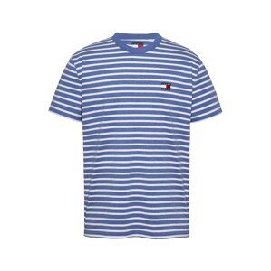 Tommy Jeans Tričko 'BRETON'  modrá / biela