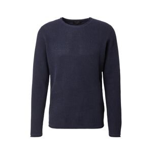 INDICODE JEANS Sveter 'Hoffvin'  námornícka modrá