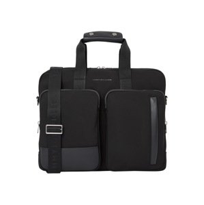 TOMMY HILFIGER Taška na notebook  čierna