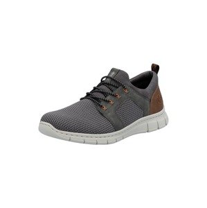 Rieker Slip-on obuv  hnedá / tmavosivá