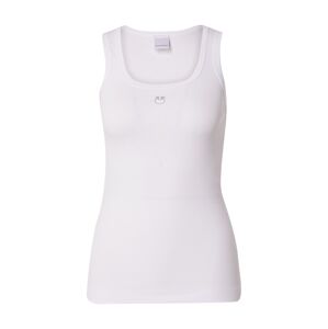 PINKO Top  strieborná / biela