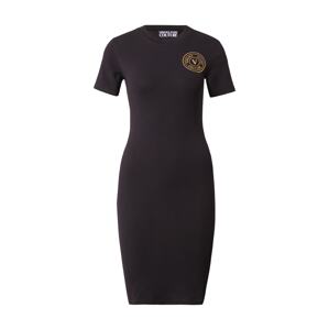 Versace Jeans Couture Šaty  zlatá / čierna