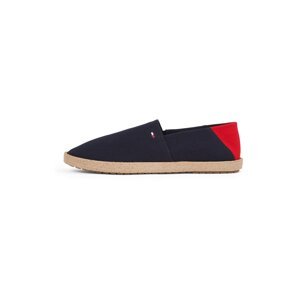 TOMMY HILFIGER Espadrilky  tmavomodrá / jasne červená