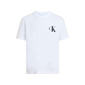 Calvin Klein Jeans Plus Tričko  čierna / biela