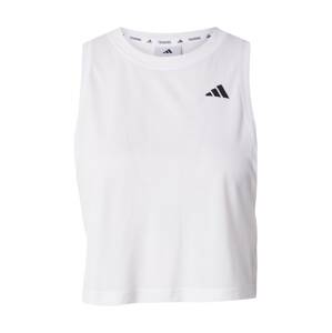 ADIDAS PERFORMANCE Športový top  čierna / biela