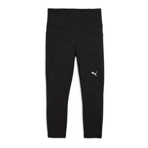 PUMA Športové nohavice 'Tad Essentials'  čierna / biela