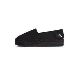 Calvin Klein Jeans Espadrilky  čierna