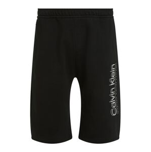 Calvin Klein Big & Tall Nohavice  čierna / šedobiela