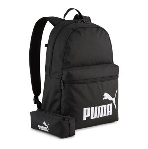 PUMA Batoh 'Phase'  čierna / biela