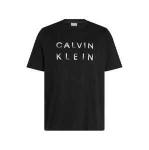 Calvin Klein Big & Tall Tričko  čierna / šedobiela