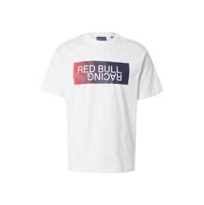 Red Bull Racing x Pepe Jeans Tričko 'Red Bull Racing x Pepe Jeans'  rubínová / čierna / biela