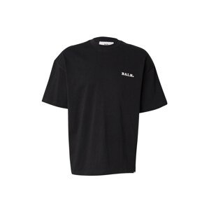 BALR. Tričko 'GOTL'  čierna / biela