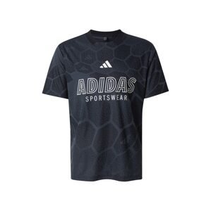 ADIDAS SPORTSWEAR Funkčné tričko 'Tiro'  sivá / čierna