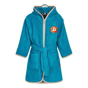 PLAYSHOES Župan 'Dschungel'  béžová / modrozelená / oranžová