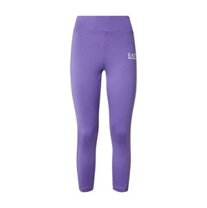 EA7 Emporio Armani Športové nohavice  modrofialová