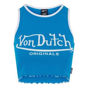 Von Dutch Originals Top 'Ashley'  svetlomodrá / biela