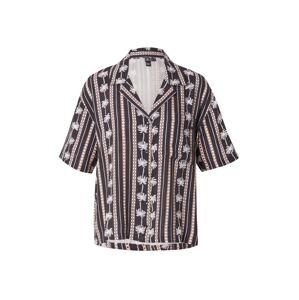Volcom Blúzka 'SUN STUNNER'  oranžová / čierna / biela