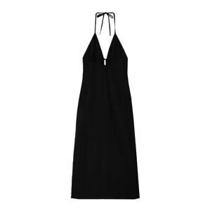 Bershka Večerné šaty  čierna