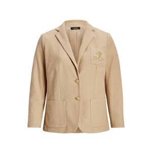 Lauren Ralph Lauren Plus Blejzer 'ANFISA'  béžová / tmavobéžová / zlatá žltá