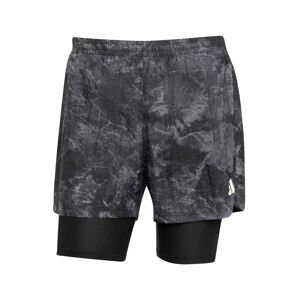 ADIDAS PERFORMANCE Športové nohavice 'Own The Run'  sivá / čadičová / čierna