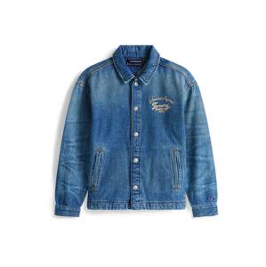 TOMMY HILFIGER Prechodná bunda  modrá denim