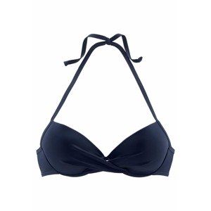 s.Oliver Bikinový top 'Spain'  námornícka modrá