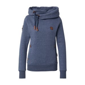 naketano Mikina  indigo / hnedá / biela